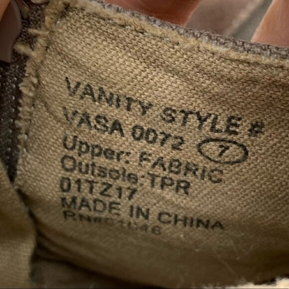 Vanity womens vasa sandals 7 brown zip up booties fairycore cosplay festival - Picture 11 of 12